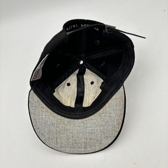 Ebbets Field Flannels Pilot Project Hat Leather Strapback - Picture 7 of 11